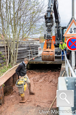 Undichtigkeit am Wasserrad in Herzberg