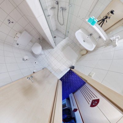 Little-Planet - Panorama - Kleinaspach - Hotel Sonnenhof - Haupthaus - Zimmer 177 - Bad Little-Planet - Panorama - Kleinaspach - Hotel Sonnenhof - Haupthaus - Zimmer 177 - Bad