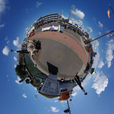 Little-Planet - Panorama - Büsum - Museumshafen Little-Planet - Panorama - Büsum - Museumshafen