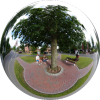 Panorama - Deichhausen - Ortsmitte Panorama - Deichhausen - Ortsmitte