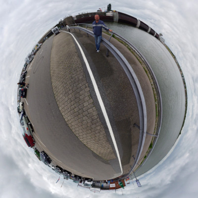 Little-Planet - Panorama - Eider Sperrwerk - Parkplatz Little-Planet - Panorama - Eider Sperrwerk - Parkplatz