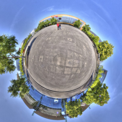 Little-Planet - Panorama - Hannover - Expo-Plaza HDR Little-Planet - Panorama - Hannover - Expo-Plaza HDR