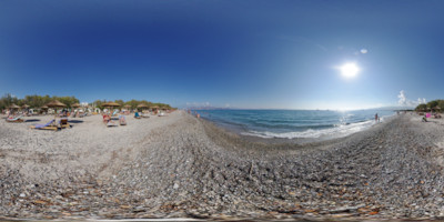 Equirectangulares Vorschaubild - Panorama - Kos - Strand