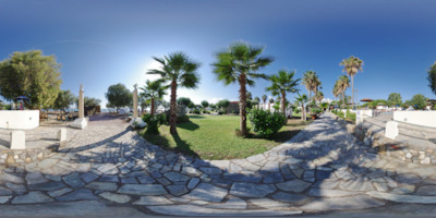 Equirectangulares Vorschaubild - Panorama - Kos - Weg zum Strand