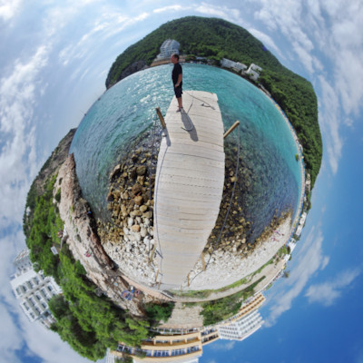 Little-Planet - Panorama - Ibiza - Hotel Sirenis - Bootsanleger