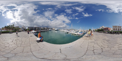 Equirectangulares Vorschaubild - Panorama - Ibiza - Eivissa - Am Hafen