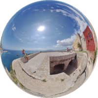 Panorama - Ibiza - Eivissa - Mauern der Wehranlagen