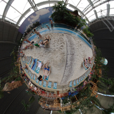 Little-Planet - Panorama - Tropical Island - Südsee am Tag