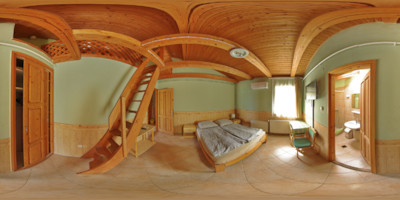 Equirectangulares Vorschaubild - Panorama - Zamardi - Apartment 2 - Schlafzimmer