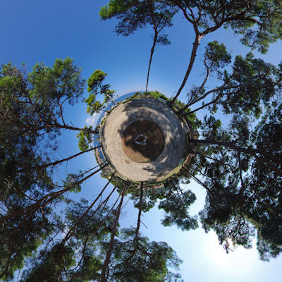 Little-Planet - Panorama - Veli-Lošinj - Wald