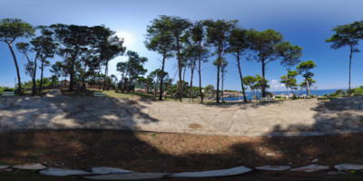 Equirectangulares Vorschaubild - Panorama - Veli-Lošinj - Wald